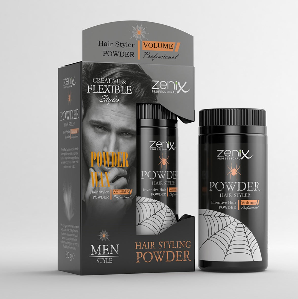 Zenix Men’s Hair Powder Wax - Strong Hold (Volume)