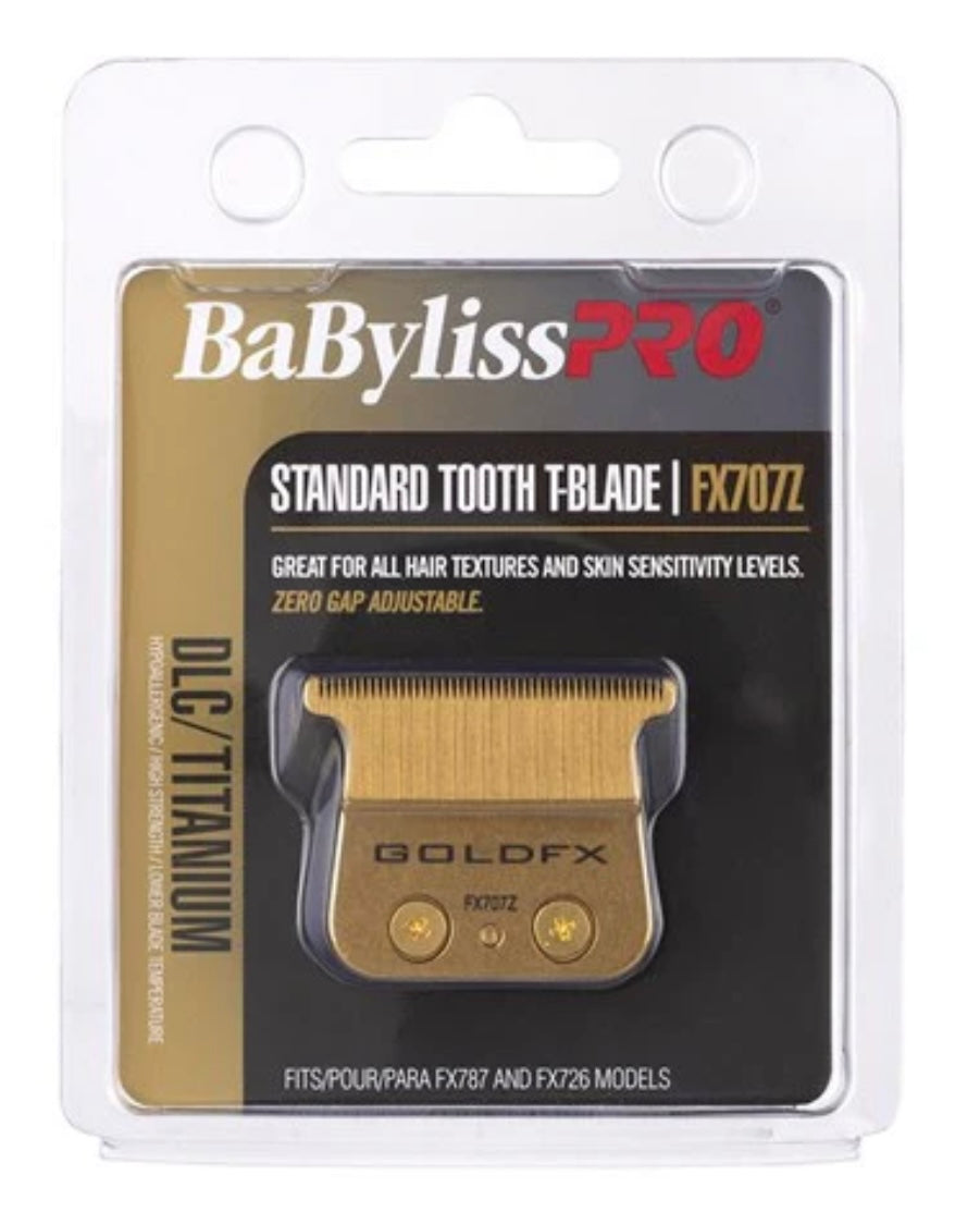Babyliss Pro Standard Tooth T-Blade - Gold FX