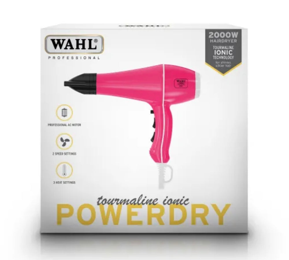 WAHL Professional Tourmaline Ionic Powerdry - Pink
