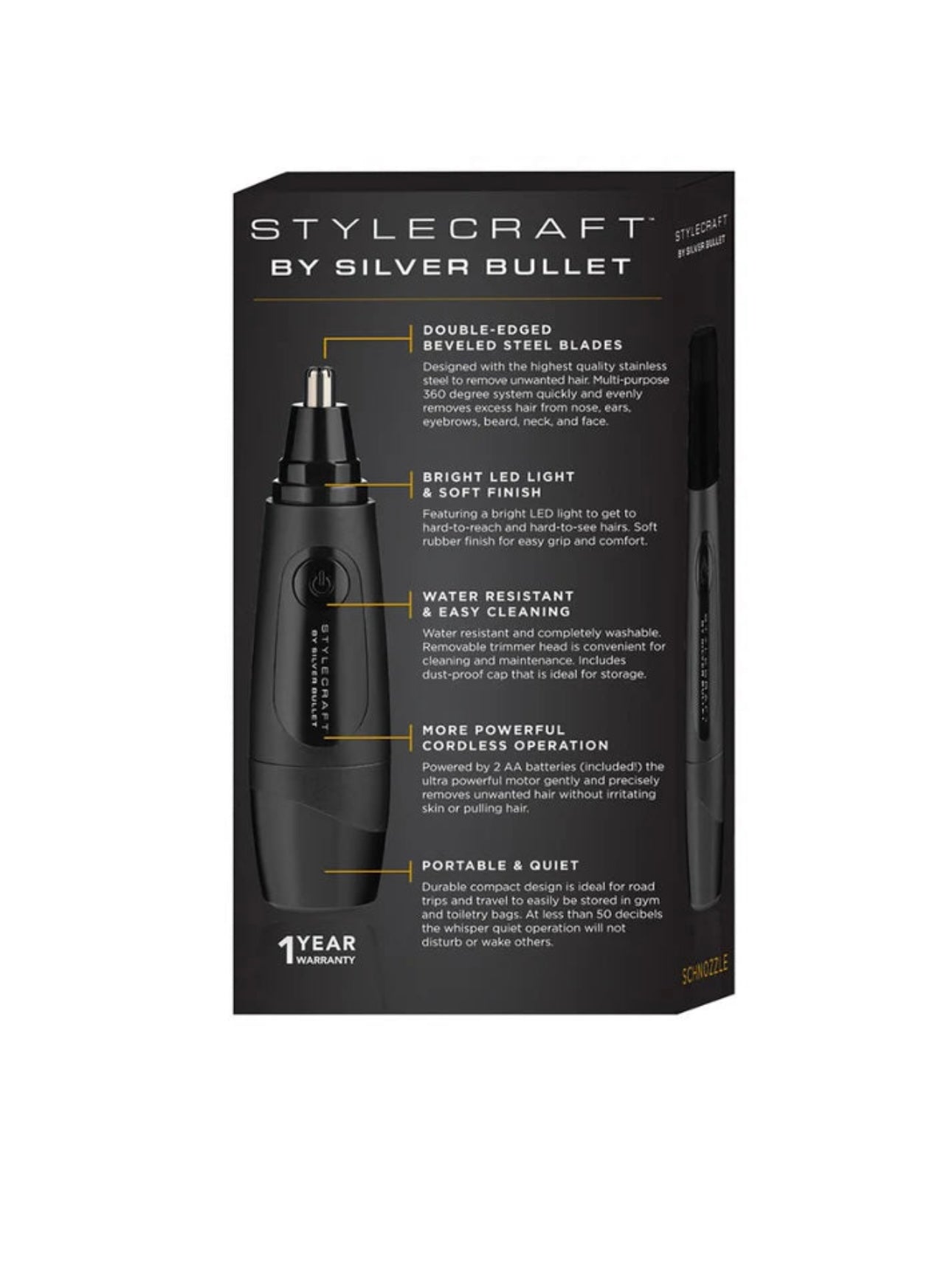 Stylecraft by SB Schnozzle Micro Nose & Ear Trimmer
