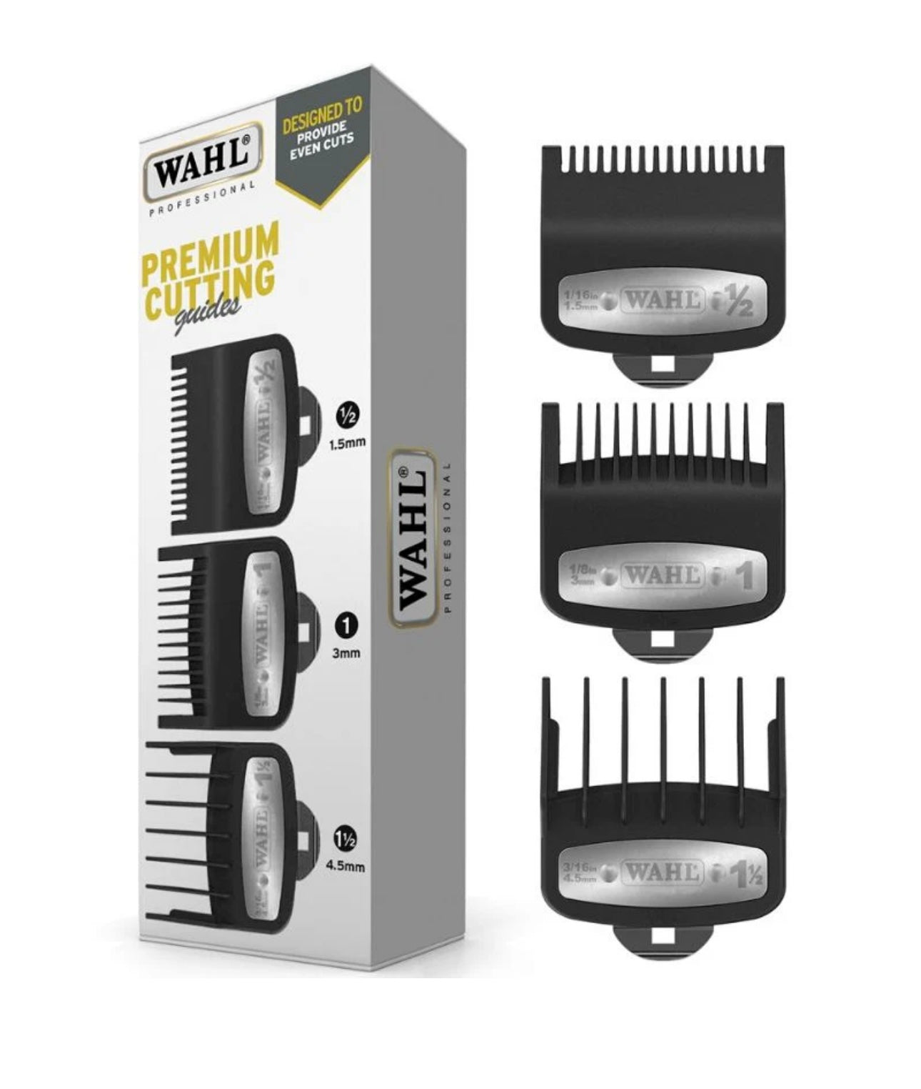 WAHL Premium Cutting Guides 3 Pack