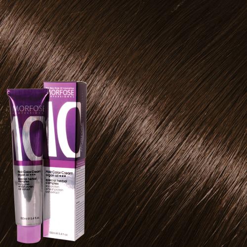 Morfose 10 Hair Color Cream 100ml Dark Auburn Dore 6.3
