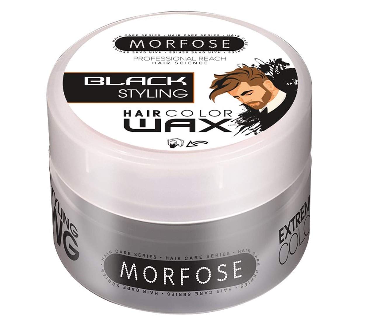 Morfose Hair Colour Wax Black 100 ML