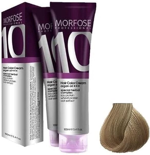 Morfose 10 Hair Color Cream 100ml Light Auburn Dore 8.3